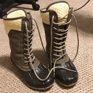 Women’s duck boots - come up to calf